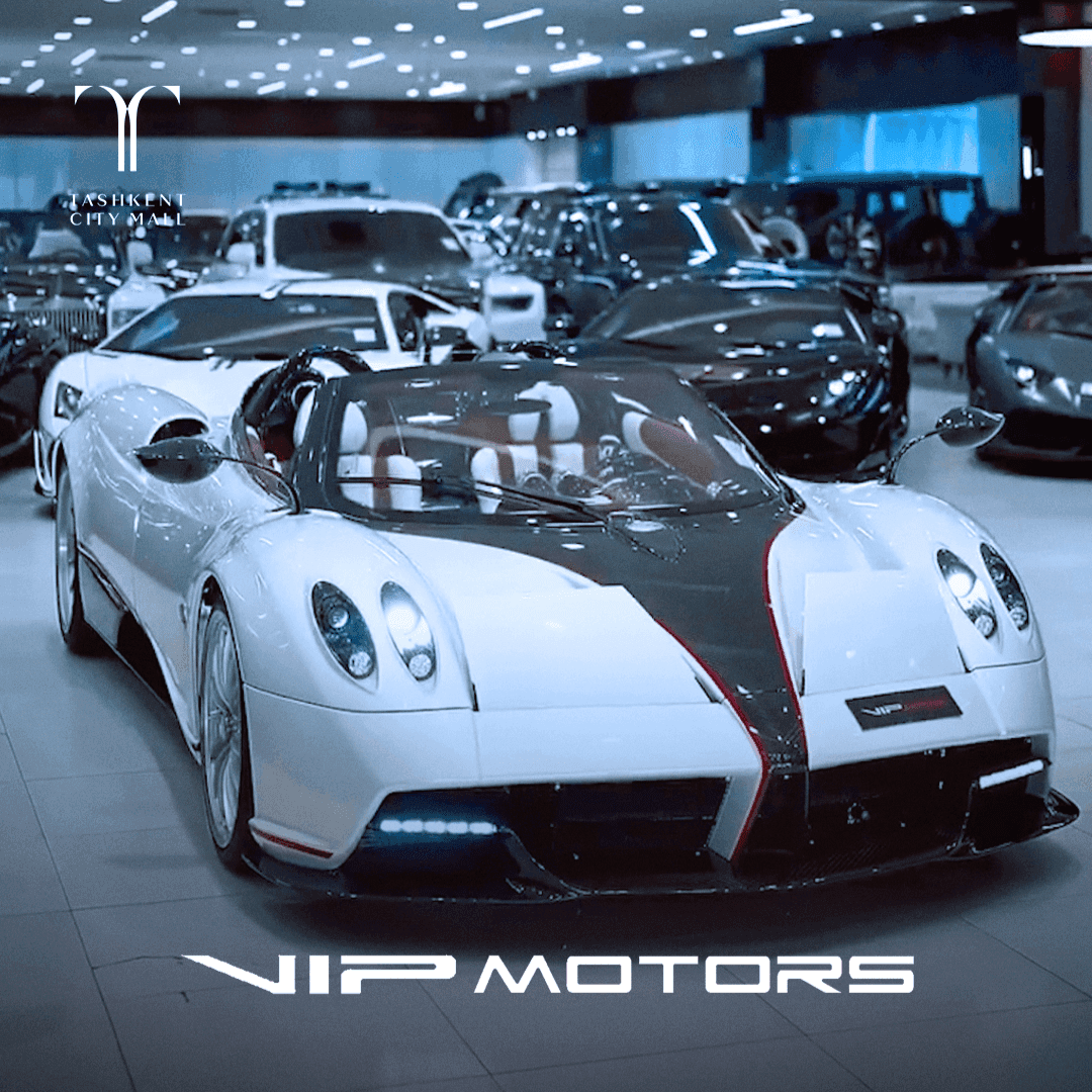 Салон премиальных авто VIP Motors откроется в Tashkent City Mall.